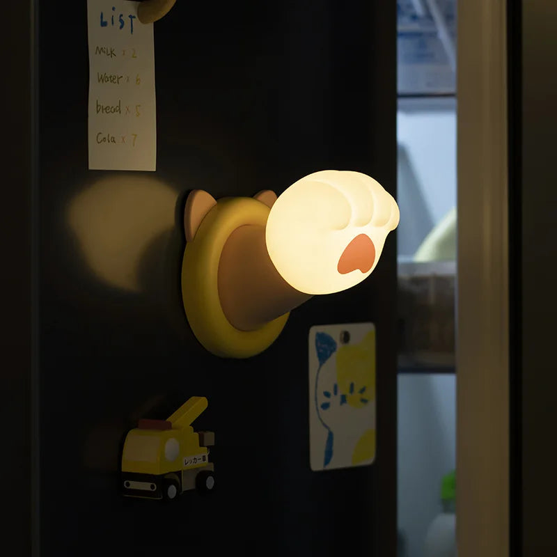 Rechargeable Cat Paw Touch Sensor Lamp