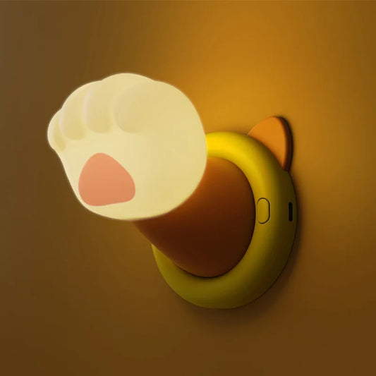 Rechargeable Cat Paw Touch Sensor Lamp