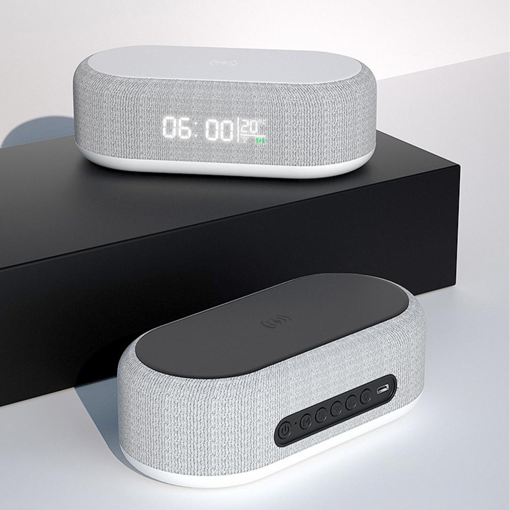 Alarm Clock With Wireless Charger