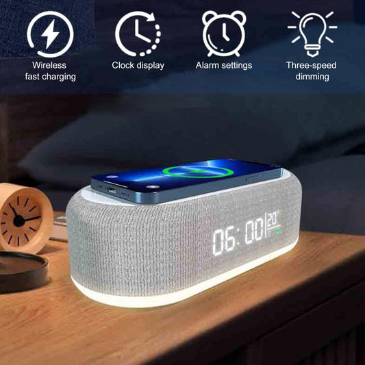 Alarm Clock With Wireless Charger